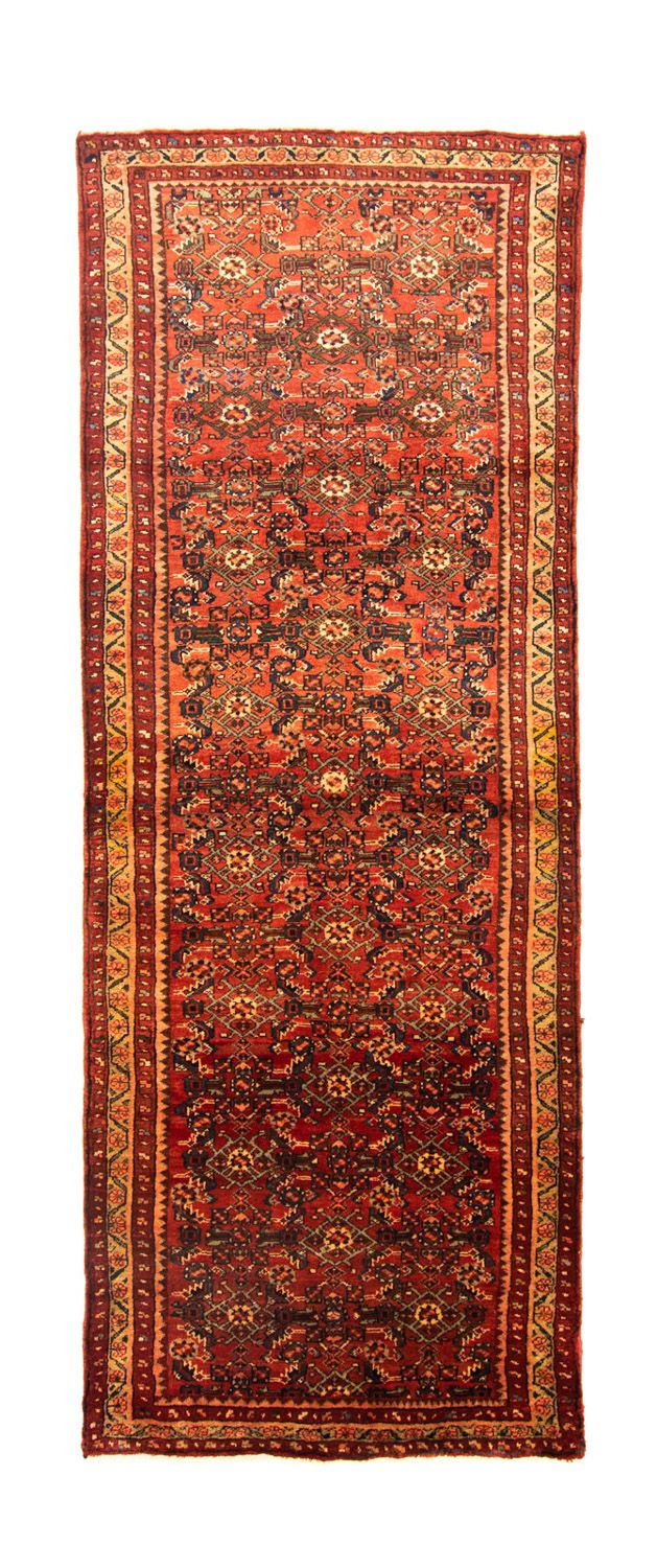 Løber Persisk tæppe - Nomadisk - 296 x 107 cm - orange