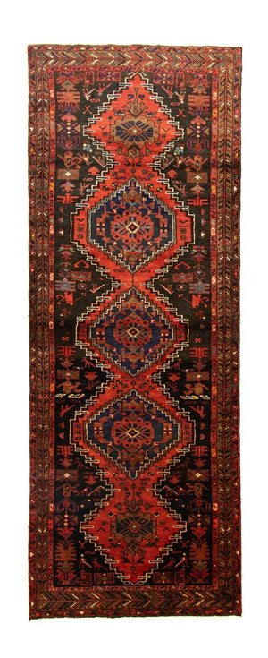 Løber Persisk tæppe - Nomadisk - 287 x 102 cm - blå