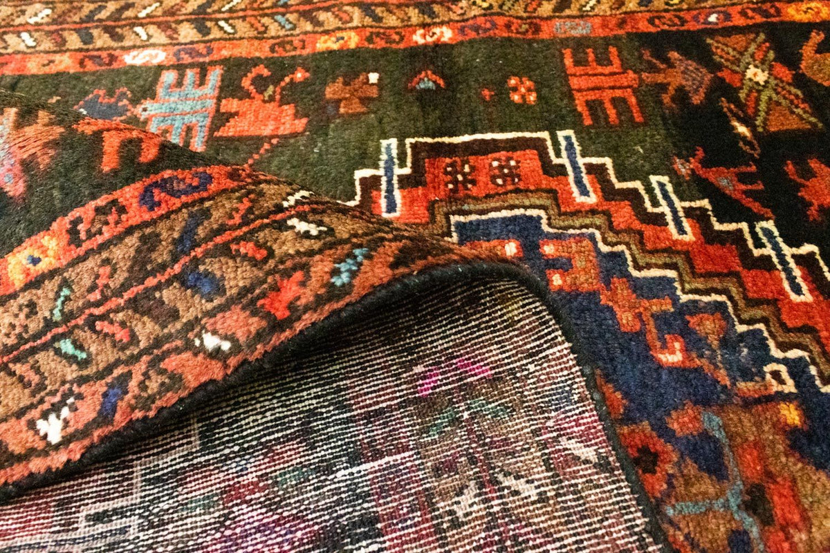 Løber Persisk tæppe - Nomadisk - 287 x 102 cm - blå