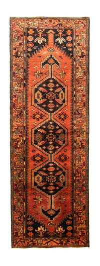 Løber Persisk tæppe - Nomadisk - 307 x 100 cm - blå