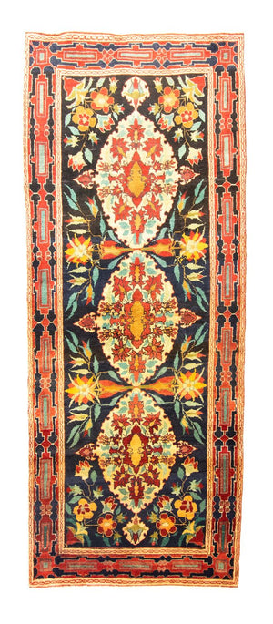 Løber Persisk tæppe - Nomadisk - 285 x 108 cm - blå