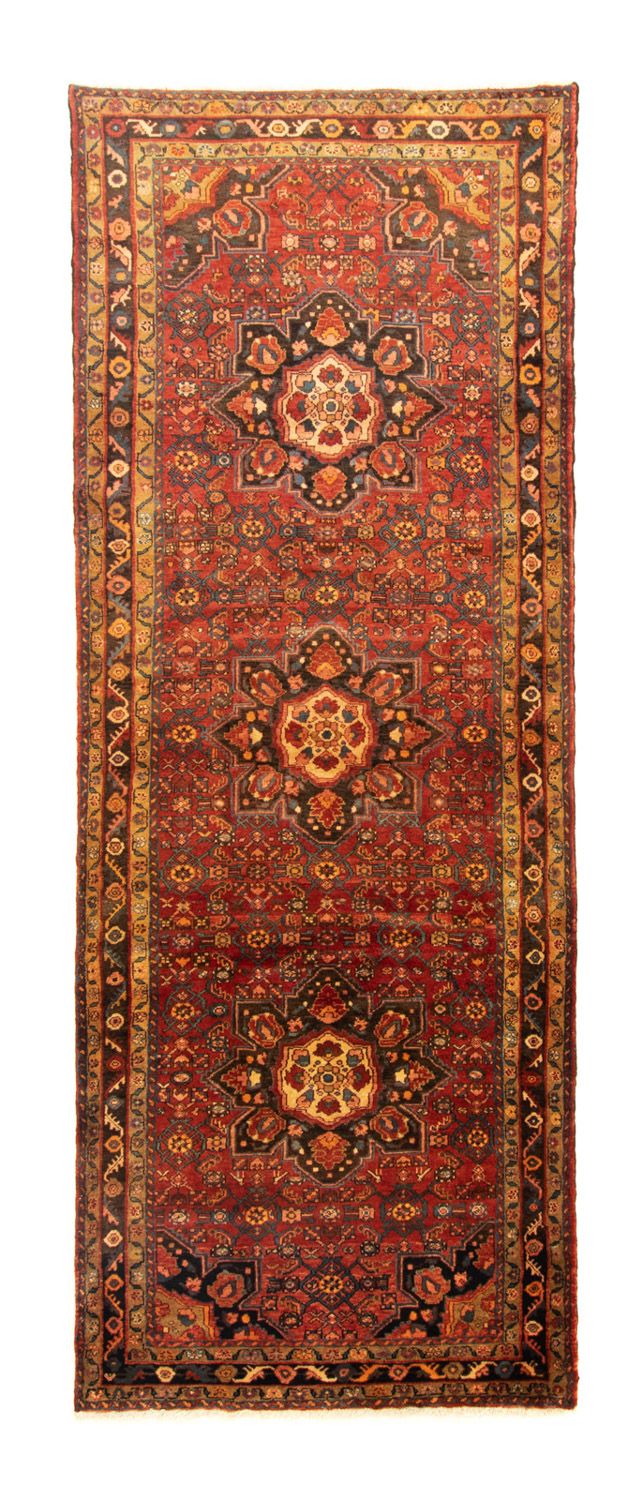 Løber Persisk tæppe - Nomadisk - 321 x 120 cm - brun