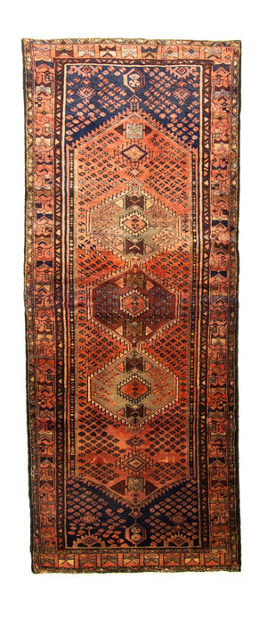 Løber Persisk tæppe - Nomadisk - 280 x 107 cm - blå