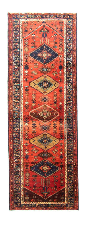 Løber Persisk tæppe - Nomadisk - 300 x 103 cm - orange