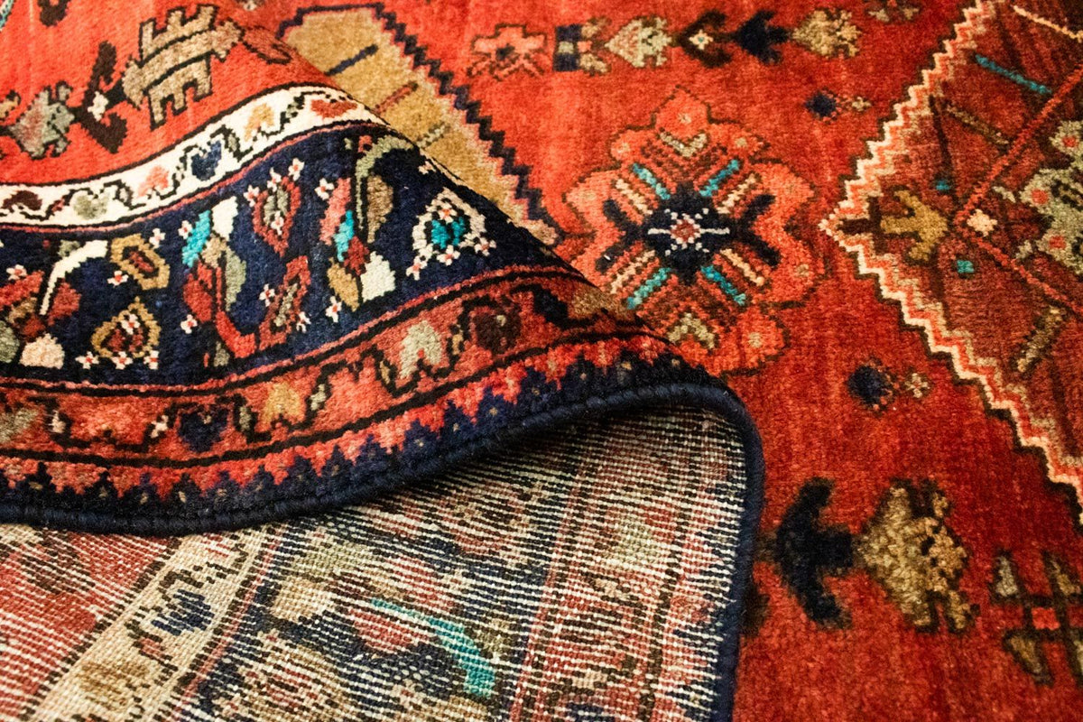 Løber Persisk tæppe - Nomadisk - 300 x 103 cm - orange