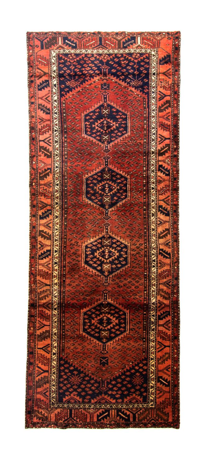Løber Persisk tæppe - Nomadisk - 316 x 118 cm - blå