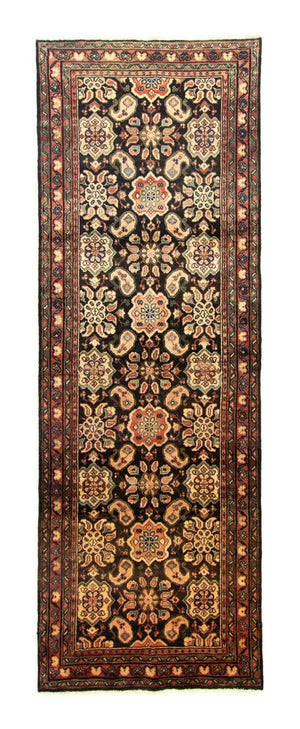 Løber Persisk tæppe - Nomadisk - 327 x 112 cm - blå