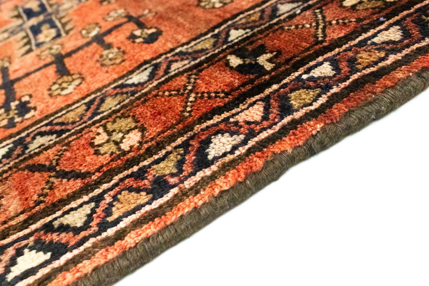 Løber Persisk tæppe - Nomadisk - 300 x 101 cm - brun