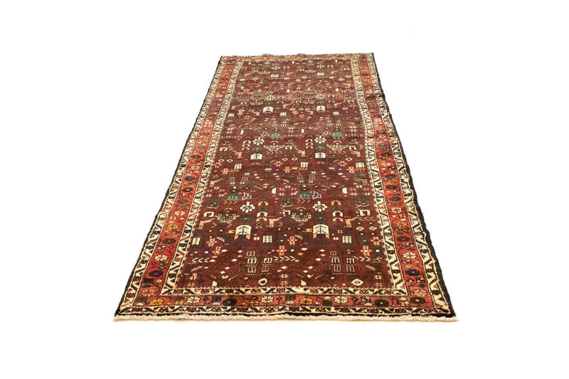 Løber Persisk tæppe - Nomadisk - 306 x 111 cm - brun