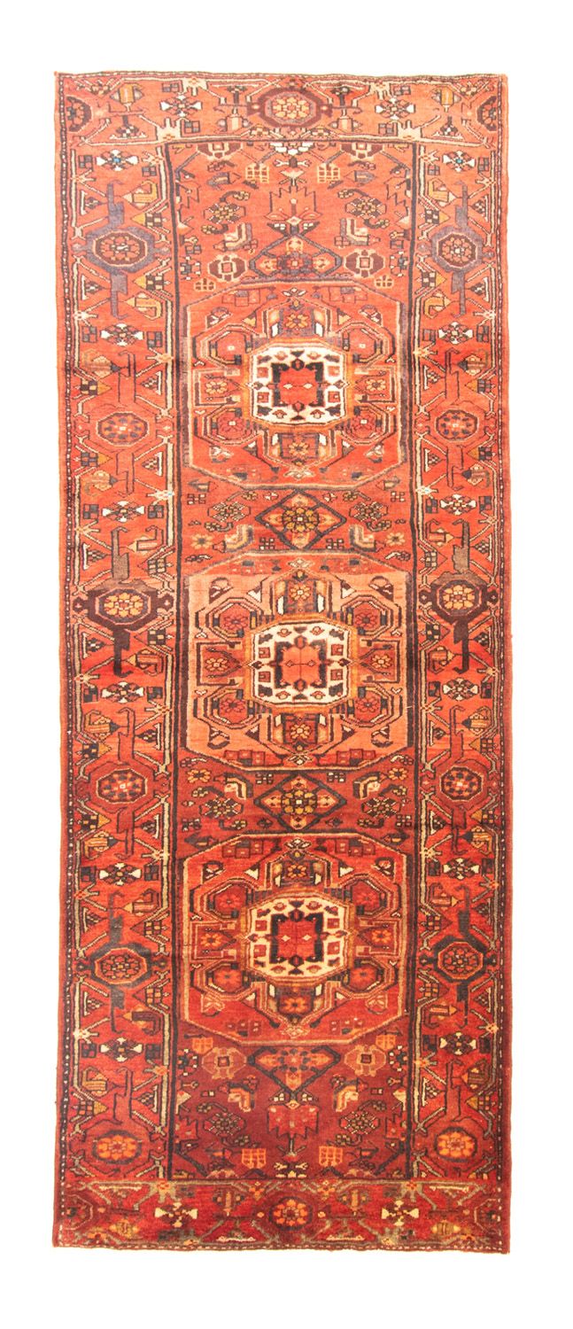 Løber Persisk tæppe - Nomadisk - 302 x 112 cm - orange