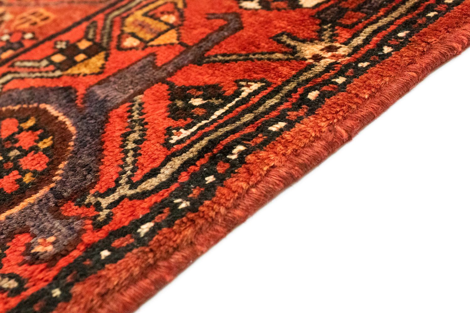 Løber Persisk tæppe - Nomadisk - 302 x 112 cm - orange