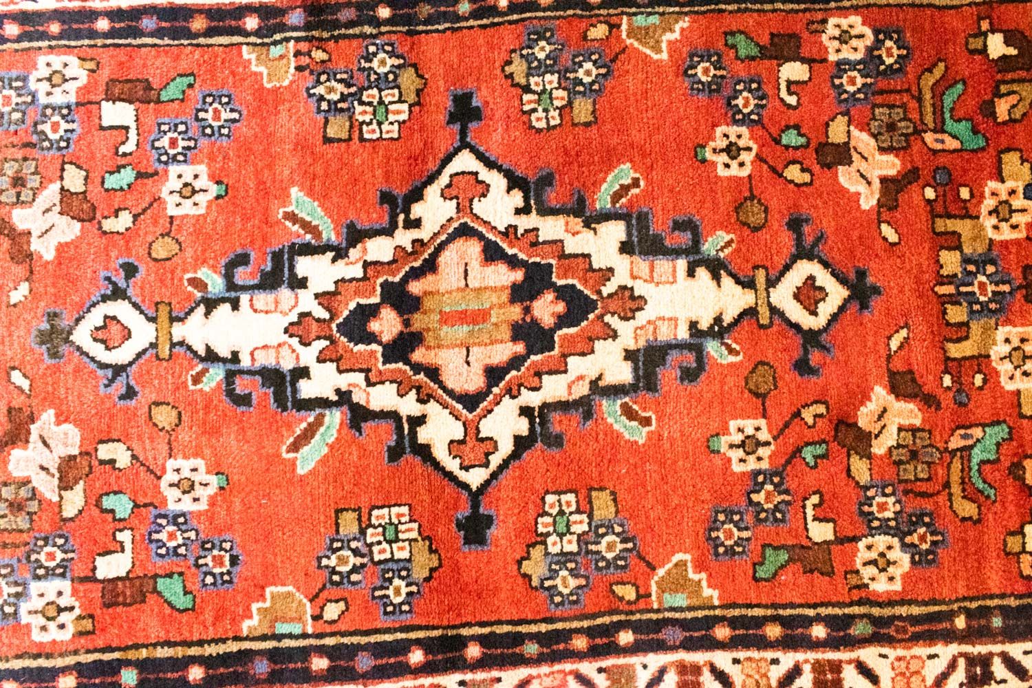 Løber Persisk tæppe - Nomadisk - 273 x 97 cm - orange