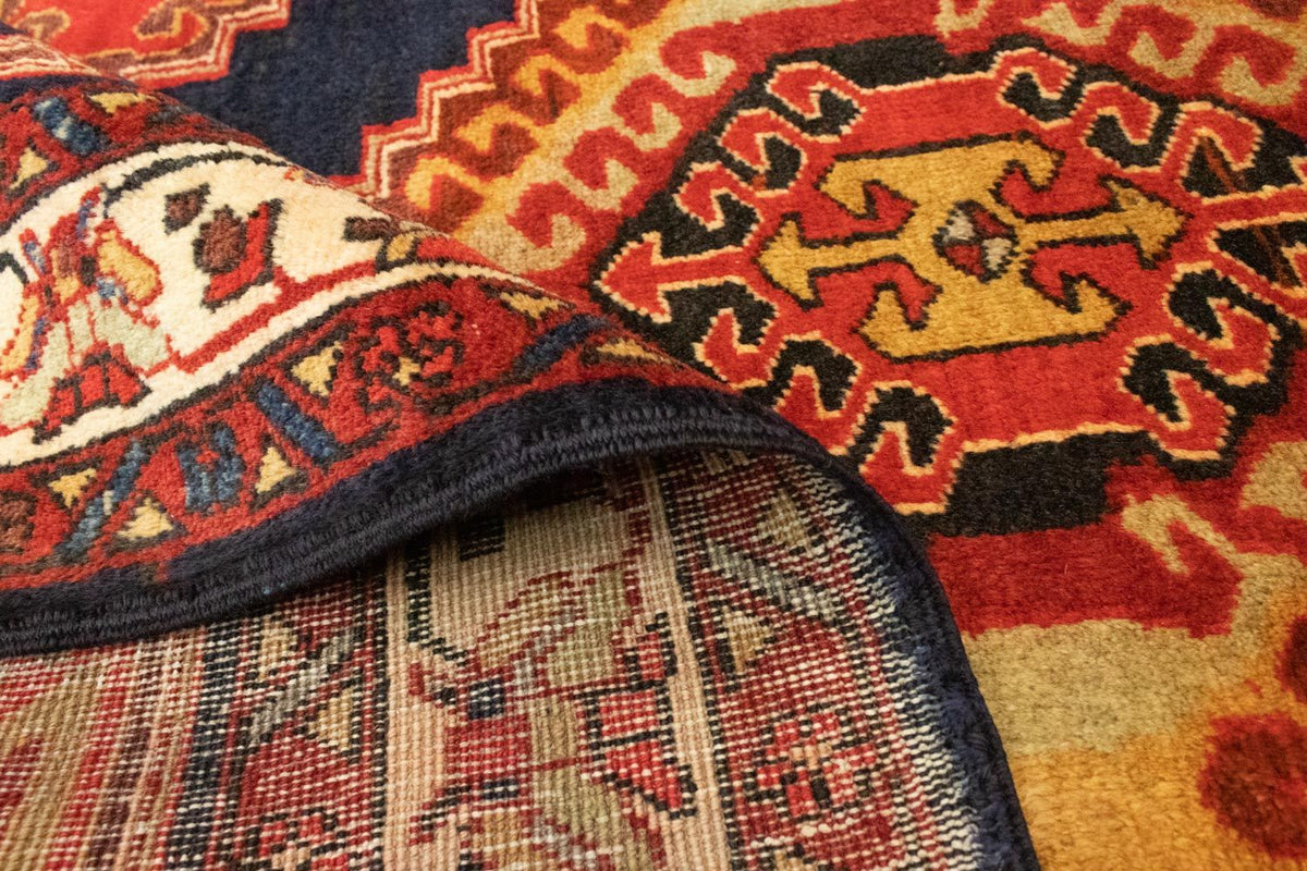 Løber Persisk tæppe - Nomadisk - 320 x 120 cm - blå