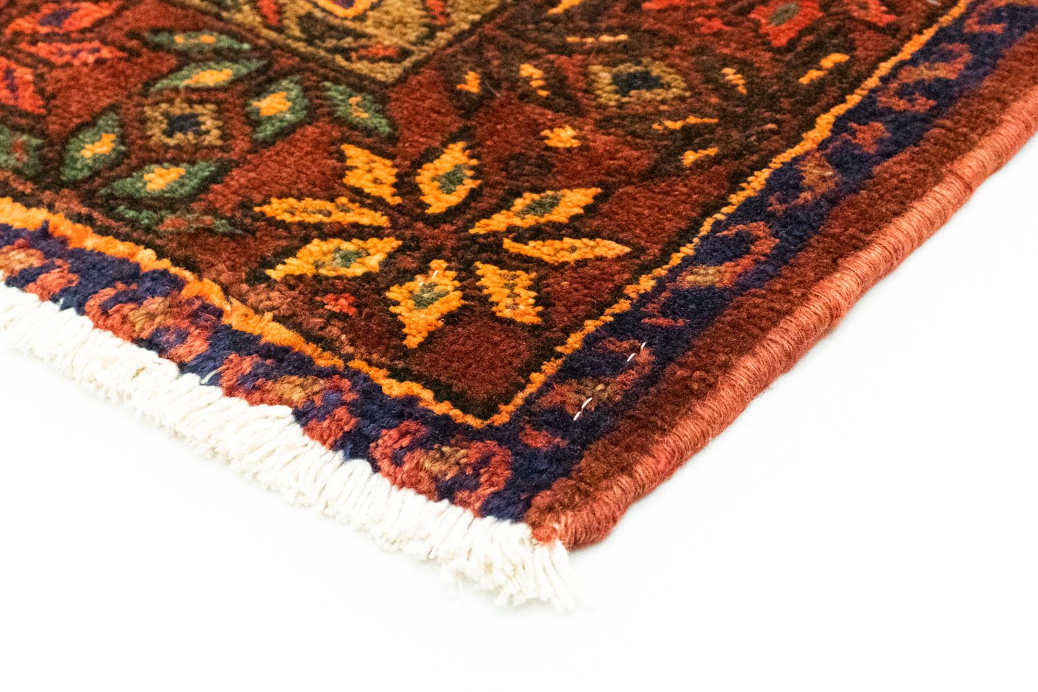 Løber Persisk tæppe - Nomadisk - 315 x 108 cm - blå