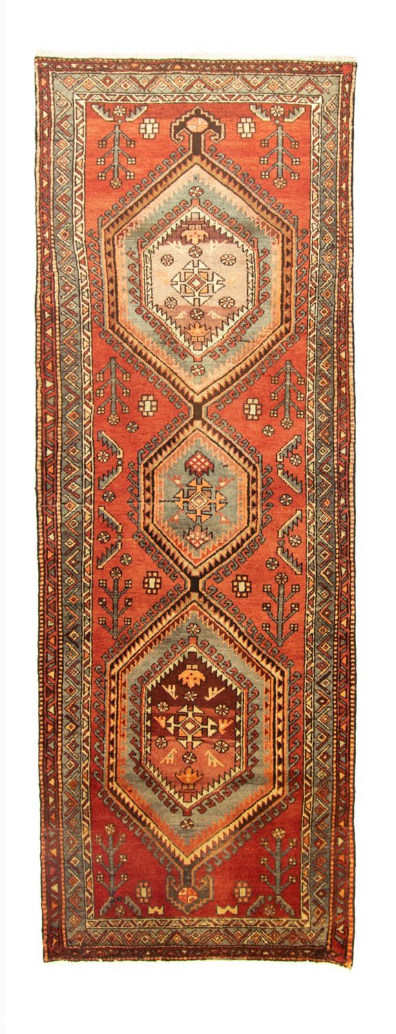 Løber Persisk tæppe - Nomadisk - 292 x 98 cm - orange