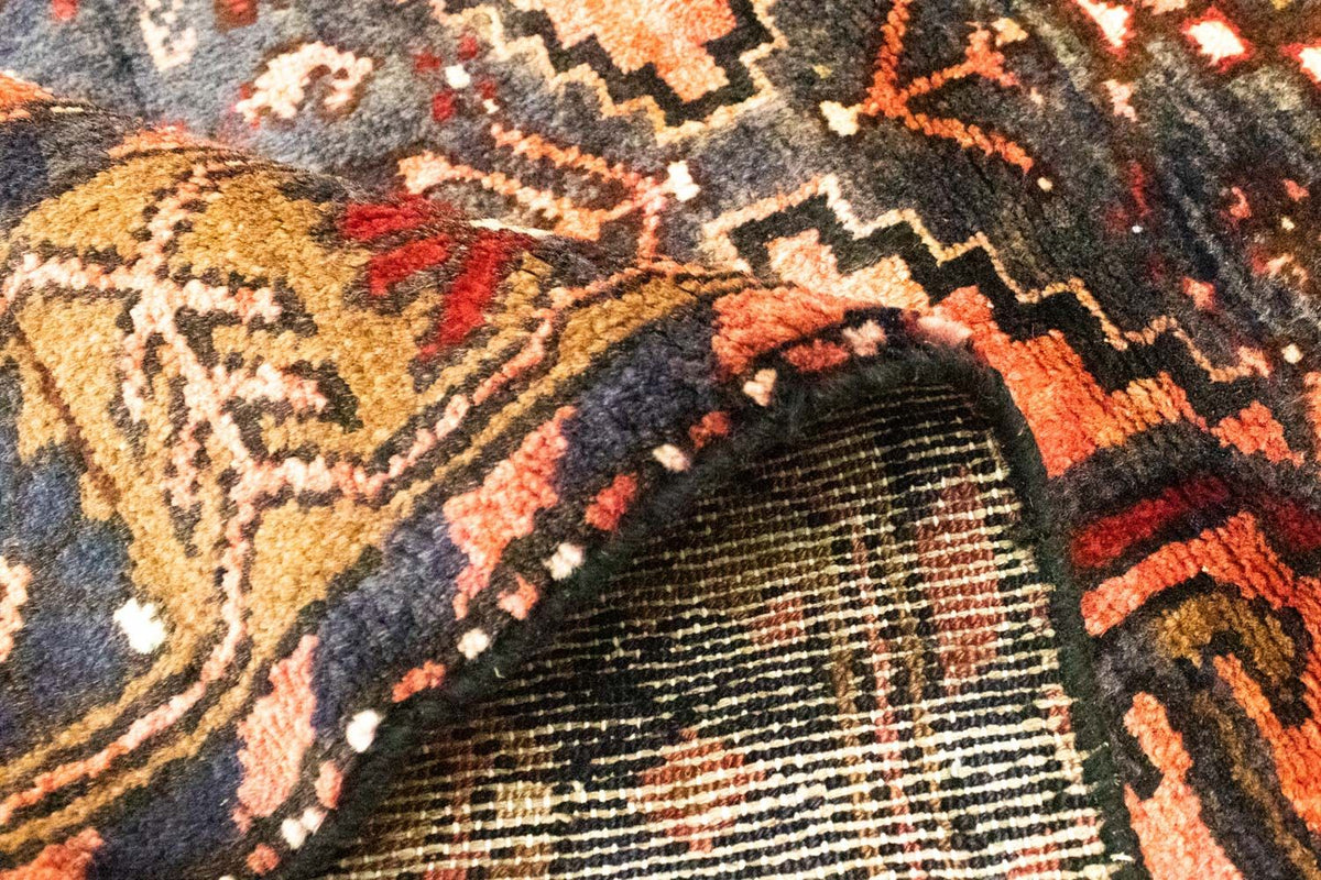 Løber Persisk tæppe - Nomadisk - 295 x 104 cm - blå