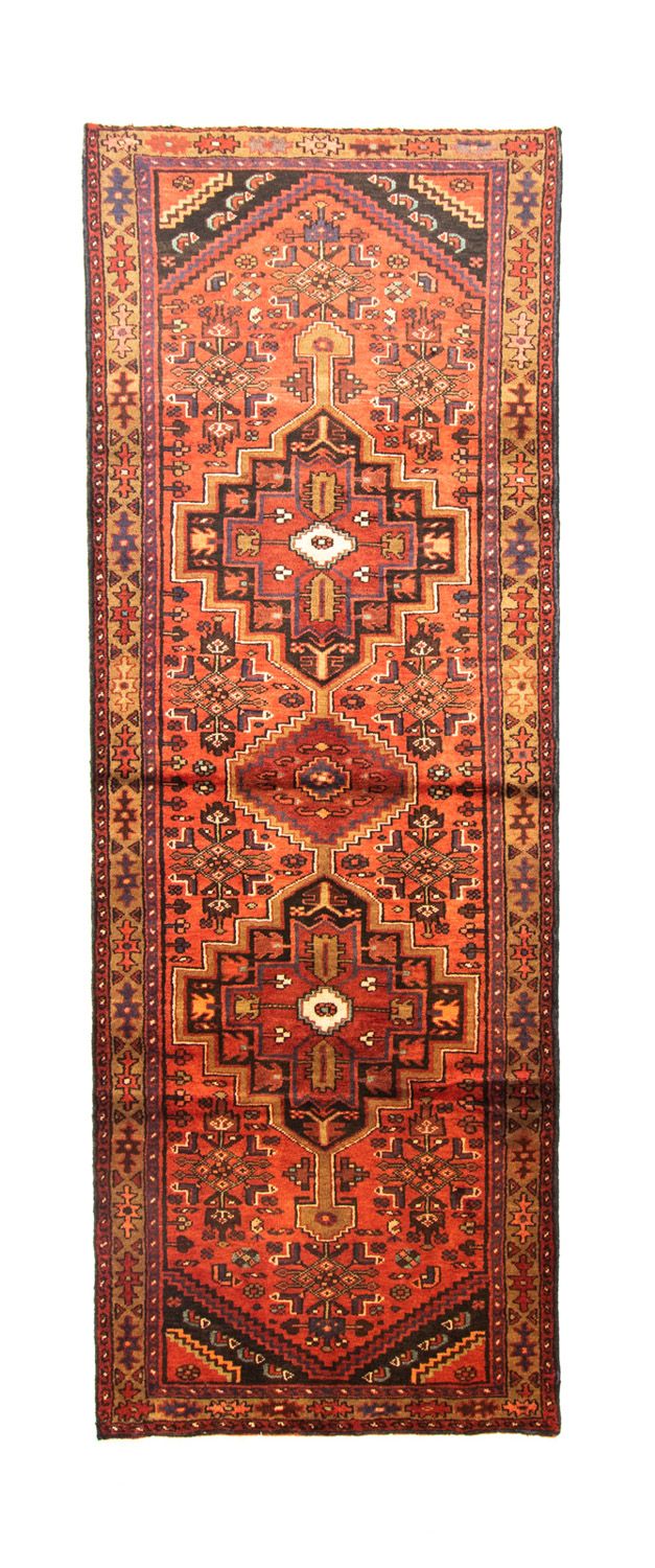 Løber Persisk tæppe - Nomadisk - 290 x 103 cm - orange
