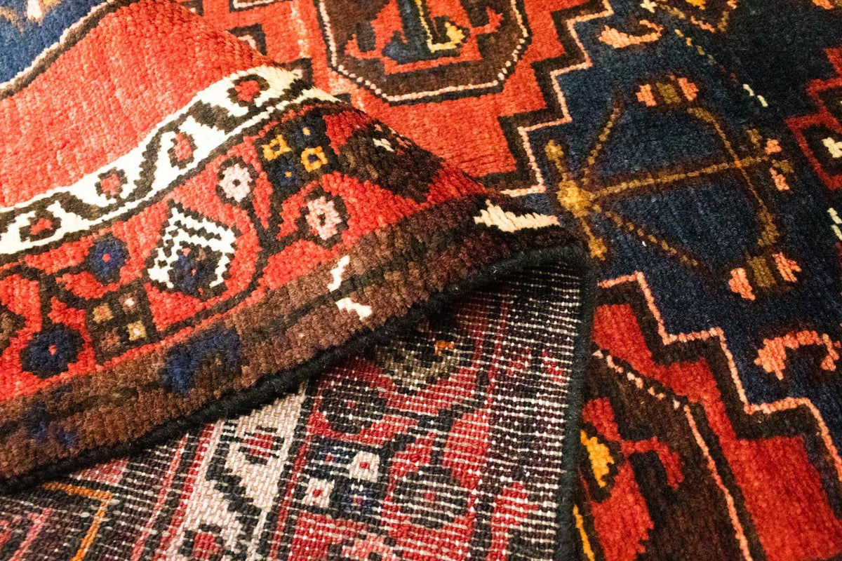 Løber Persisk tæppe - Nomadisk - 305 x 105 cm - blå