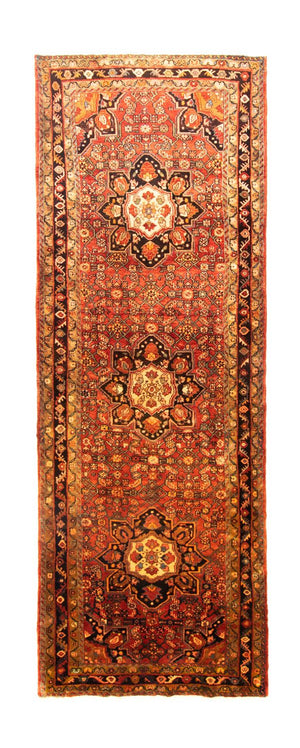 Løber Persisk tæppe - Nomadisk - 352 x 119 cm - blå