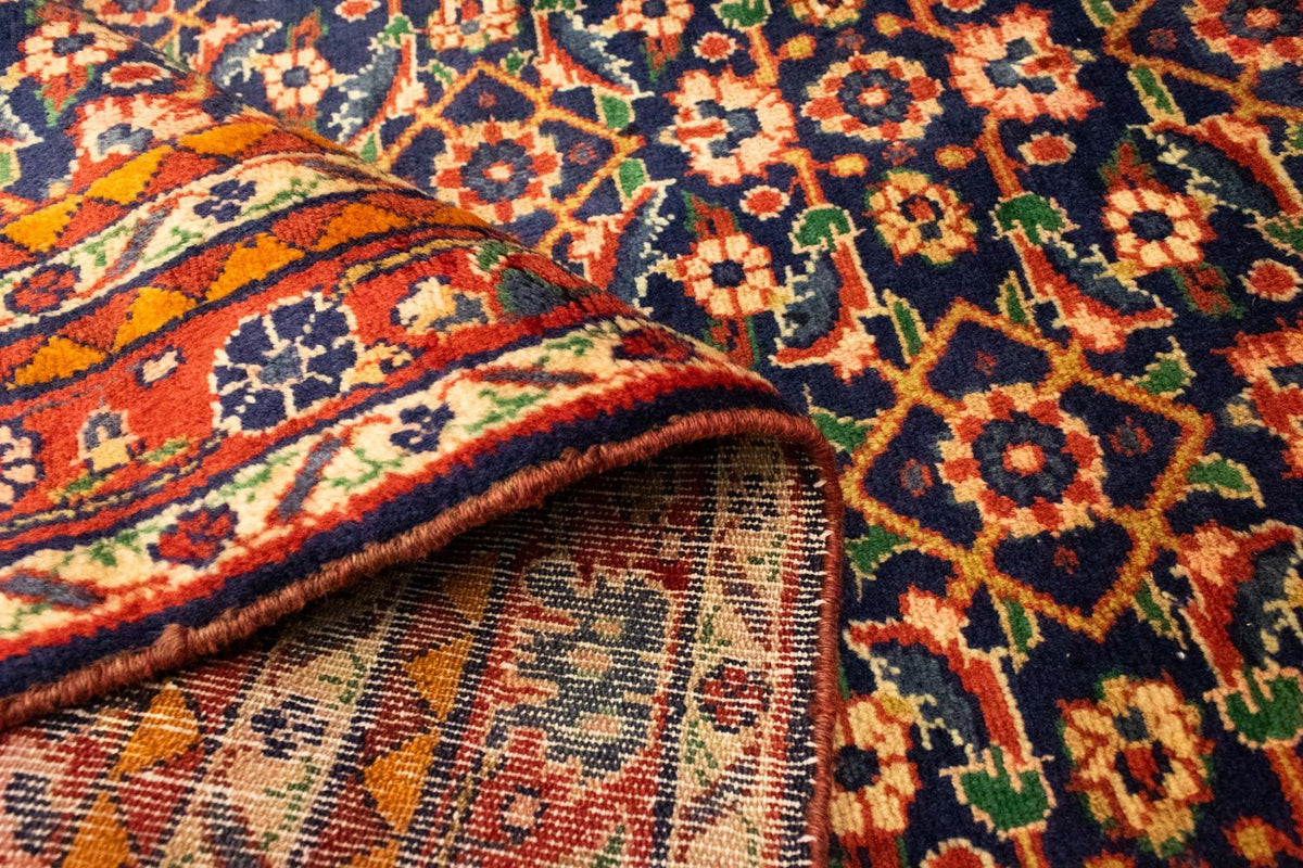 Løber Persisk tæppe - Nomadisk - 400 x 108 cm - blå