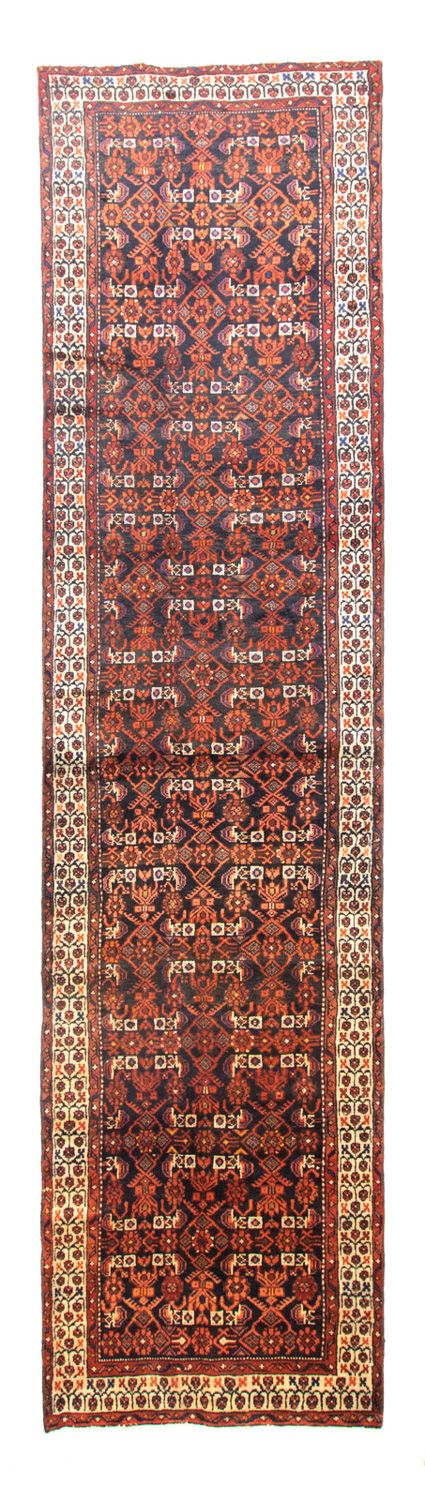 Løber Persisk tæppe - Nomadisk - 427 x 103 cm - brun