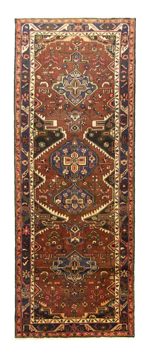 Løber Persisk tæppe - Nomadisk - 295 x 107 cm - brun