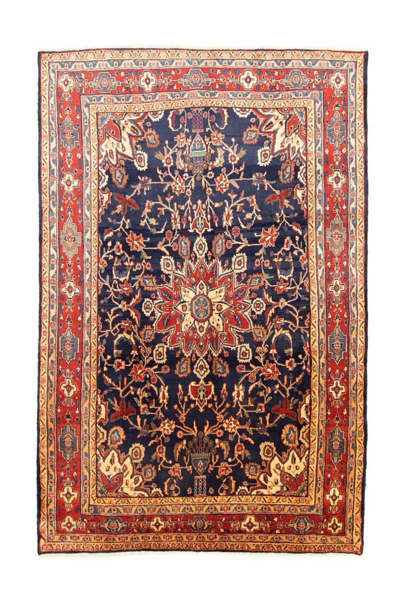 Persisk tæppe - Nomadisk - 317 x 203 cm - blå