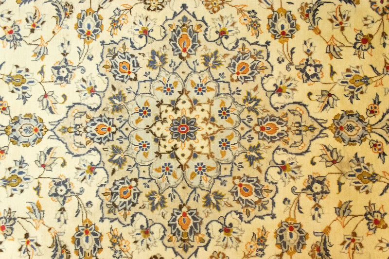 Persisk tæppe - Keshan - 355 x 245 cm - beige