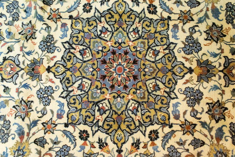 Persisk tæppe - Keshan - 320 x 215 cm - beige