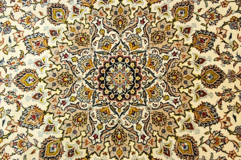 Persisk tæppe - Keshan - 364 x 250 cm - beige