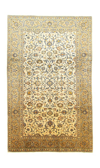 Persisk tæppe - Keshan - 378 x 237 cm - beige