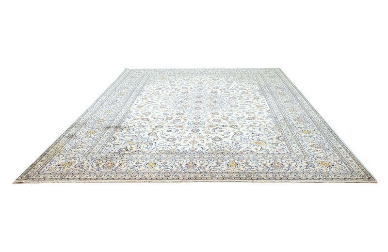 Persisk tæppe - Keshan - 402 x 296 cm - beige
