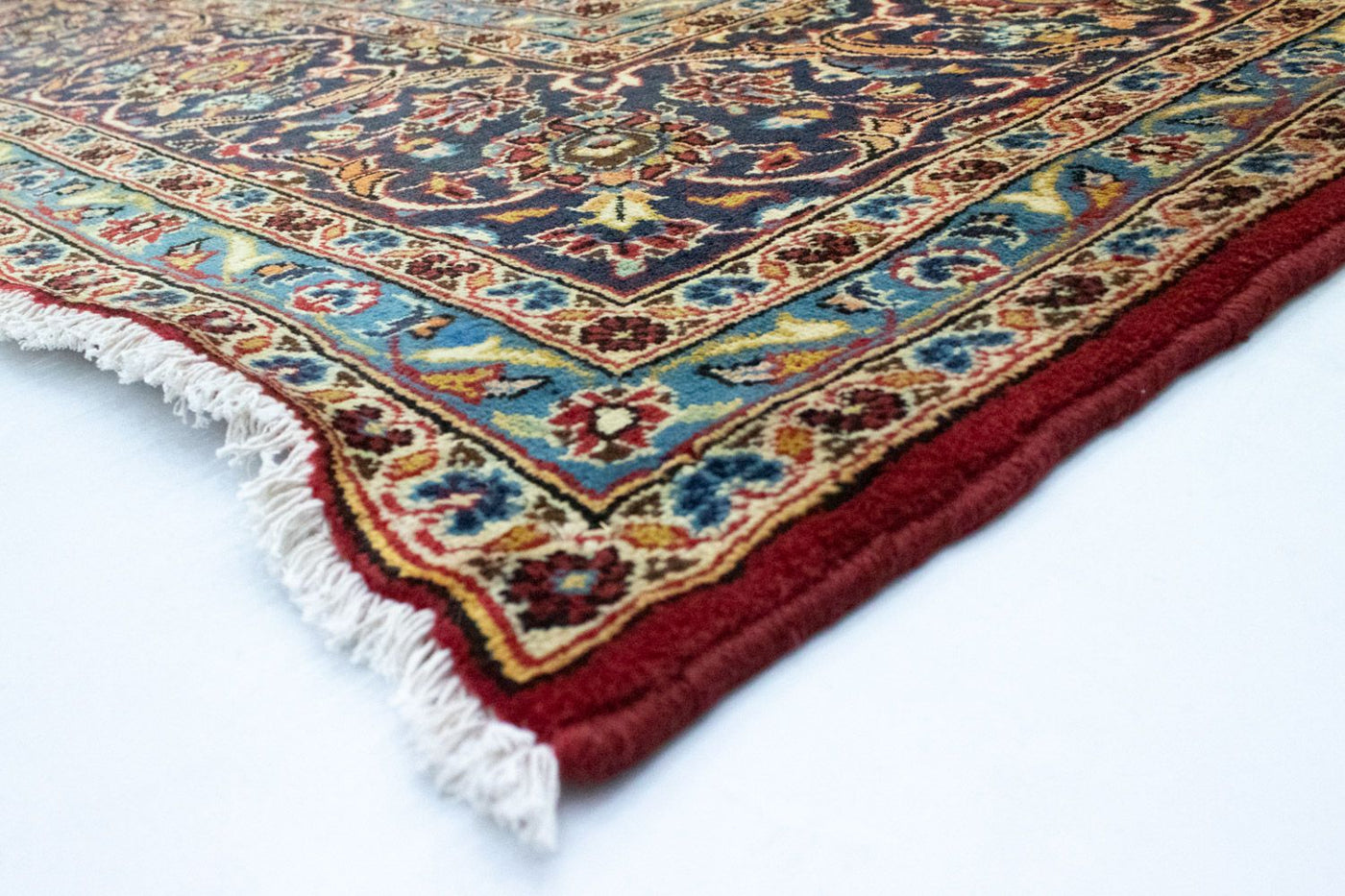 Kashan Tæppe 414x297cm - Persisk tæppe