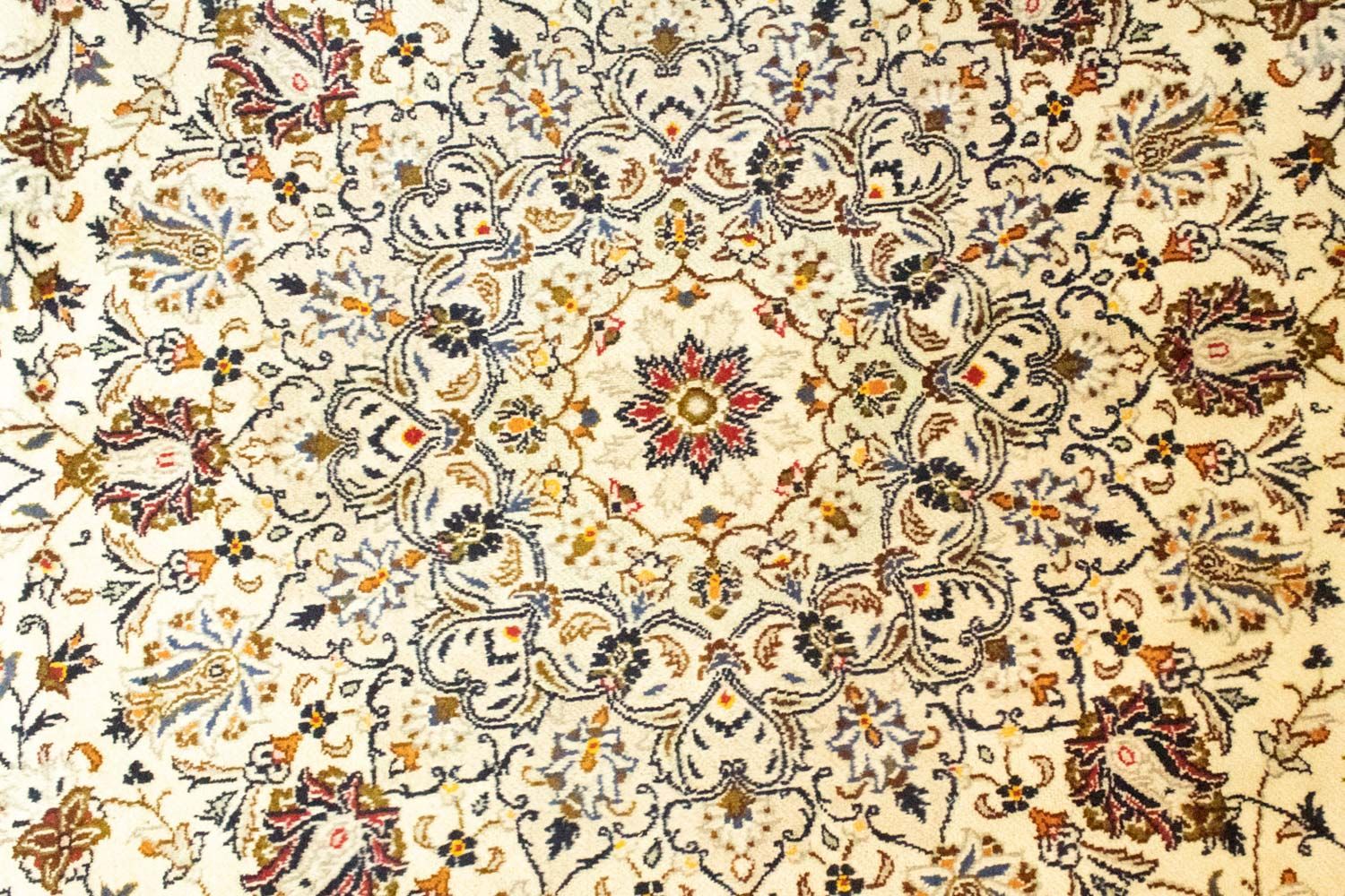 Persisk tæppe - Keshan - 398 x 295 cm - brun