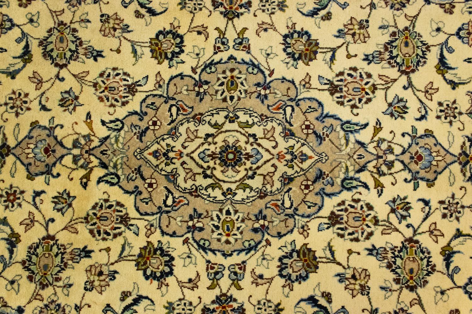 Persisk tæppe - Keshan - 300 x 198 cm - beige