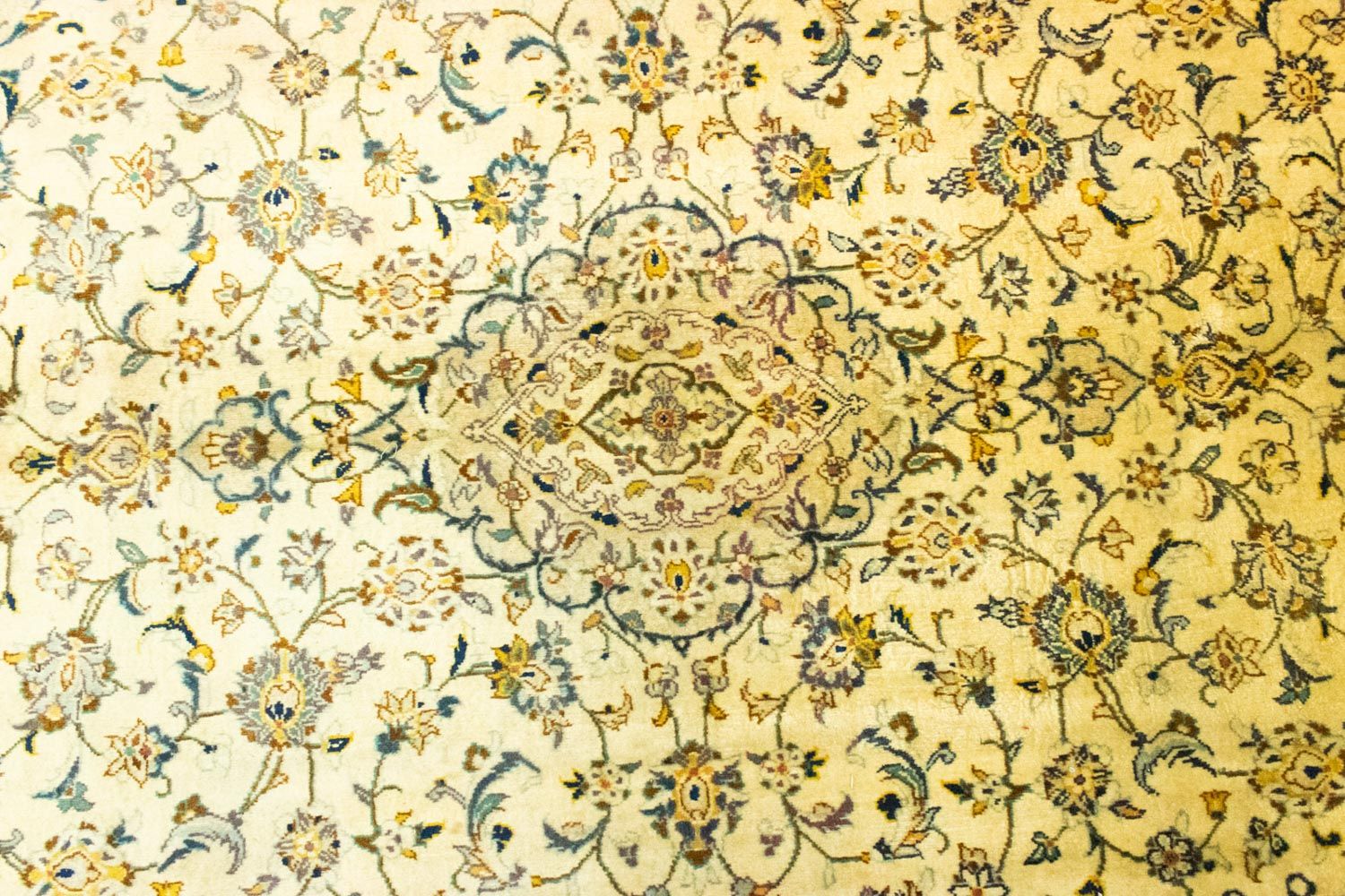 Persisk tæppe - Keshan - 300 x 202 cm - beige