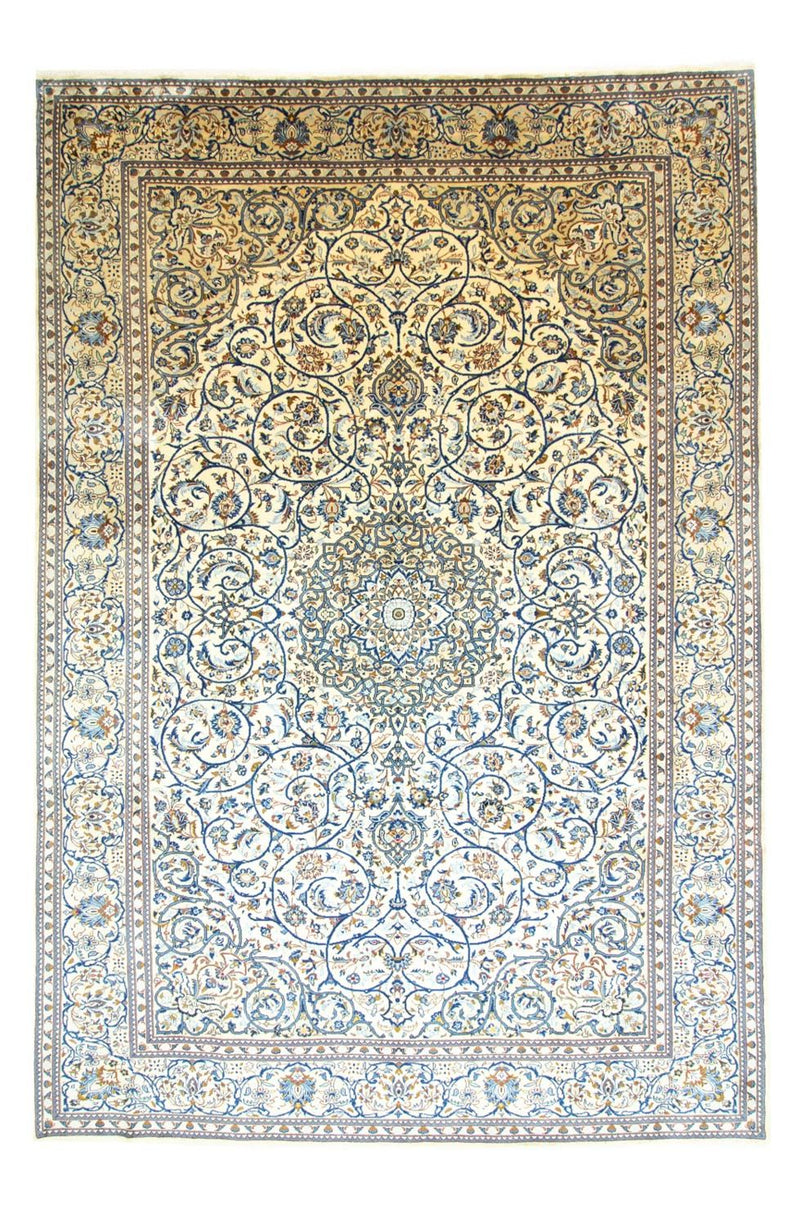 Persisk tæppe - Keshan - 402 x 281 cm - beige