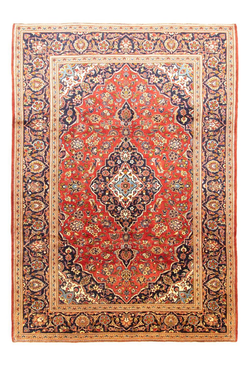 Persisk tæppe - Keshan - 349 x 246 cm - orange