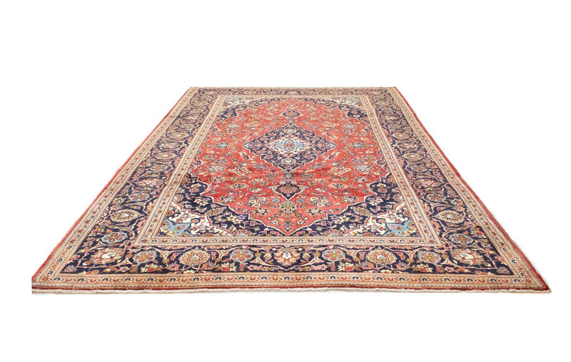 Persisk tæppe - Keshan - 349 x 246 cm - orange