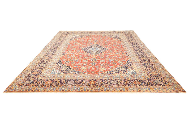 Persisk tæppe - Keshan - 382 x 270 cm - orange