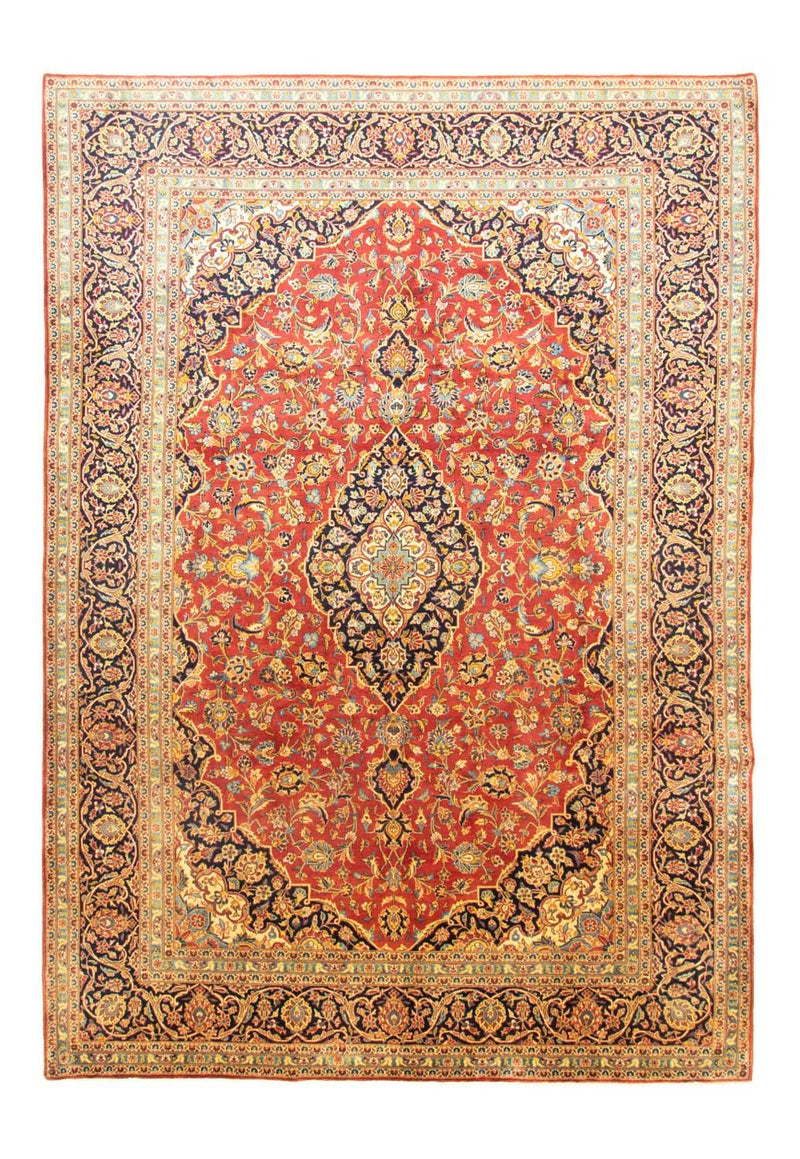 Persisk tæppe - Keshan - 385 x 270 cm - orange