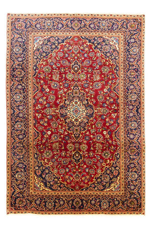 Persisk tæppe - Keshan - 361 x 244 cm - rød
