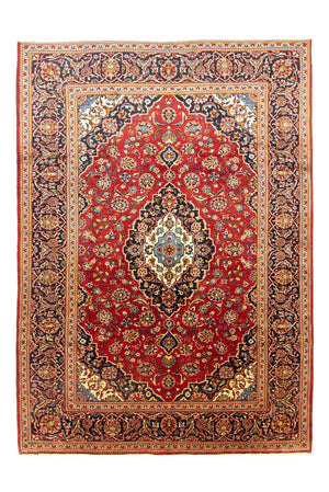 Persisk tæppe - Keshan - 340 x 245 cm - rød