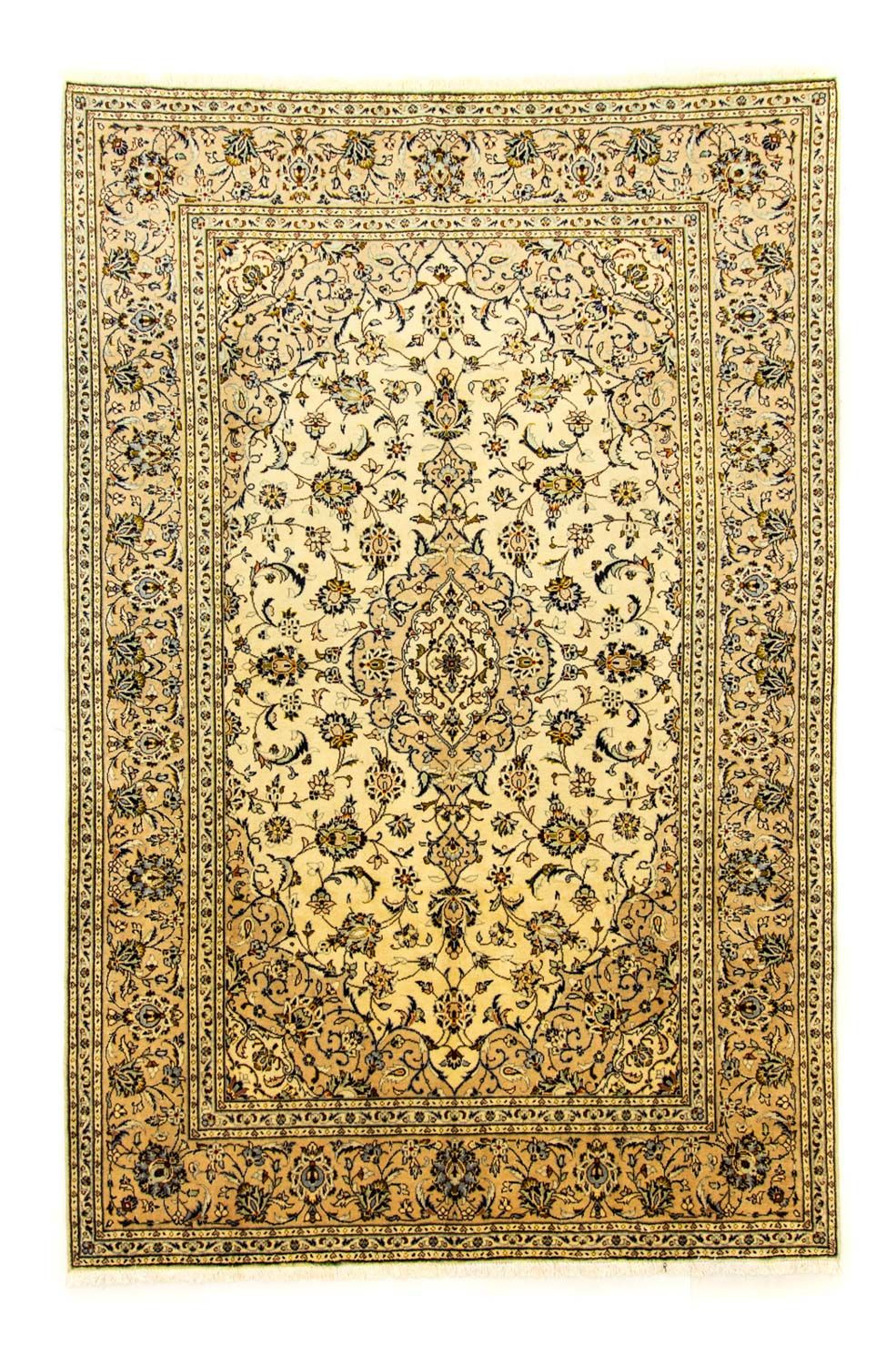 Persisk tæppe - Keshan - 300 x 197 cm - beige