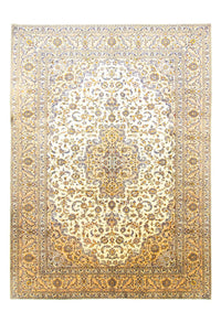 Persisk tæppe - Keshan - 396 x 293 cm - beige