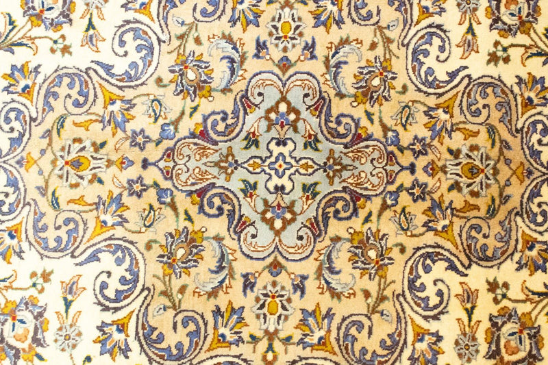 Persisk tæppe - Keshan - 396 x 293 cm - beige
