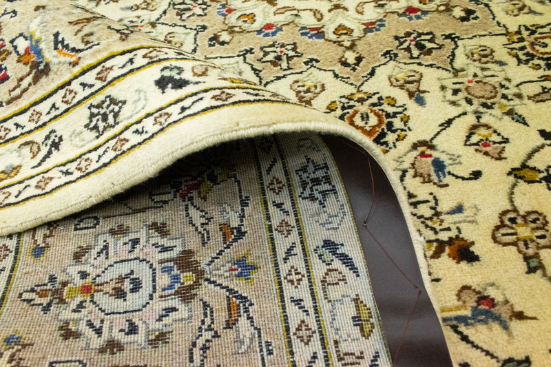 Persisk tæppe - Keshan - 305 x 195 cm - beige