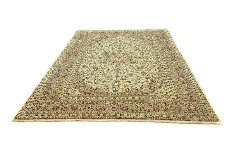 Persisk tæppe - Keshan - 305 x 195 cm - beige