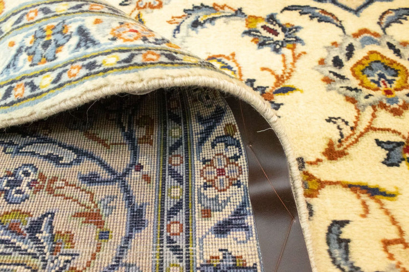 Persisk tæppe - Keshan - 347 x 250 cm - beige