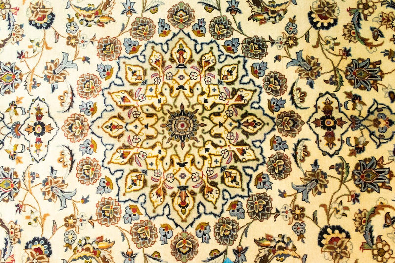 Persisk tæppe - Keshan - 295 x 195 cm - beige